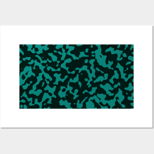 Camouflage green effect Posters and Art